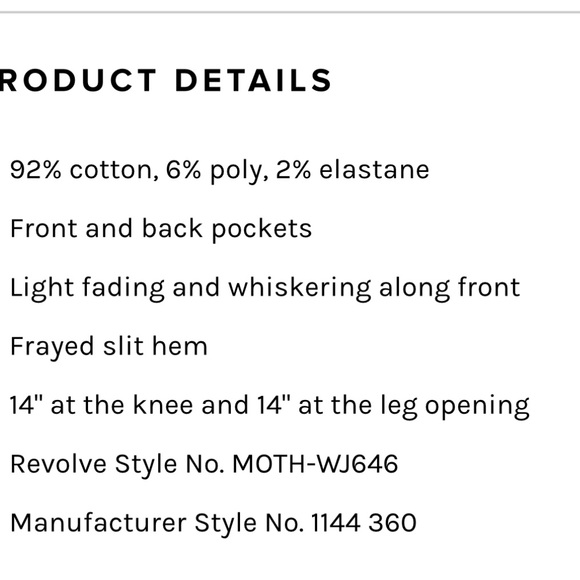 MOTHER Rascal Ankle Snippet in Night Owl - Picture 8 of 8